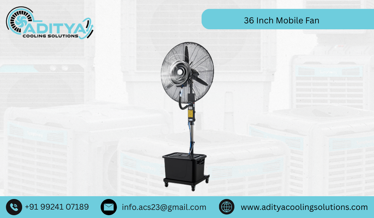 36 Inch Mobile Fan
