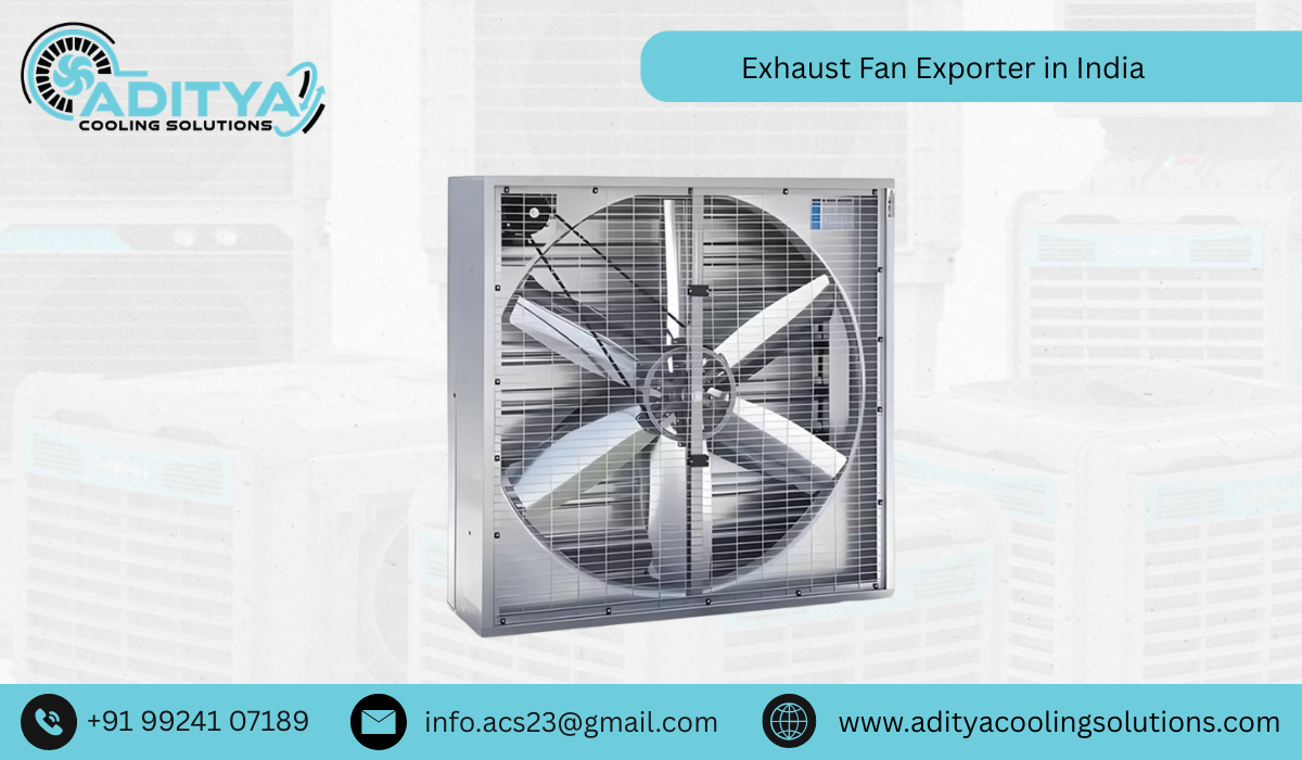 Exhaust Fan Exporter in India