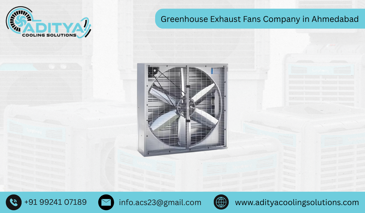 Greenhouse Exhaust Fans Company in Ahmedabad