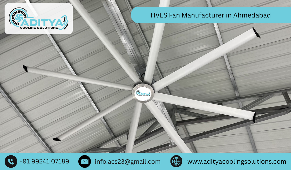 HVLS Fan Manufacturer in Ahmedabad