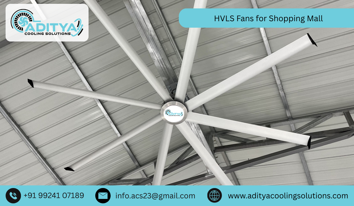HVLS Fans for Shopping Mall